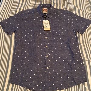 los angles california blue palm tree t-shirt